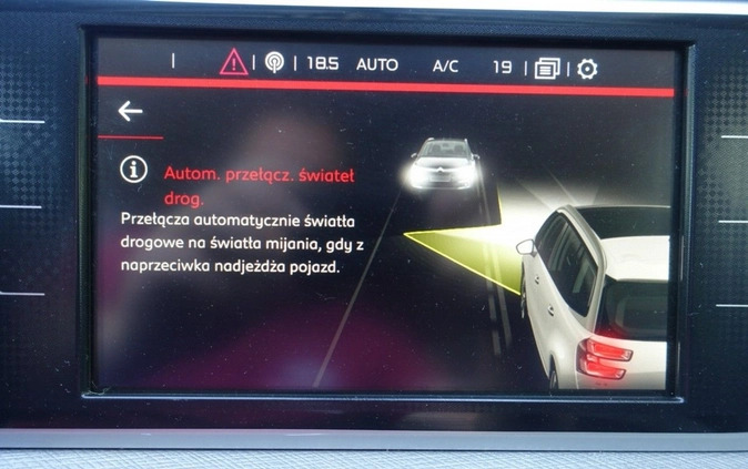 Citroen C4 SpaceTourer cena 79900 przebieg: 163736, rok produkcji 2020 z Mikołów małe 781